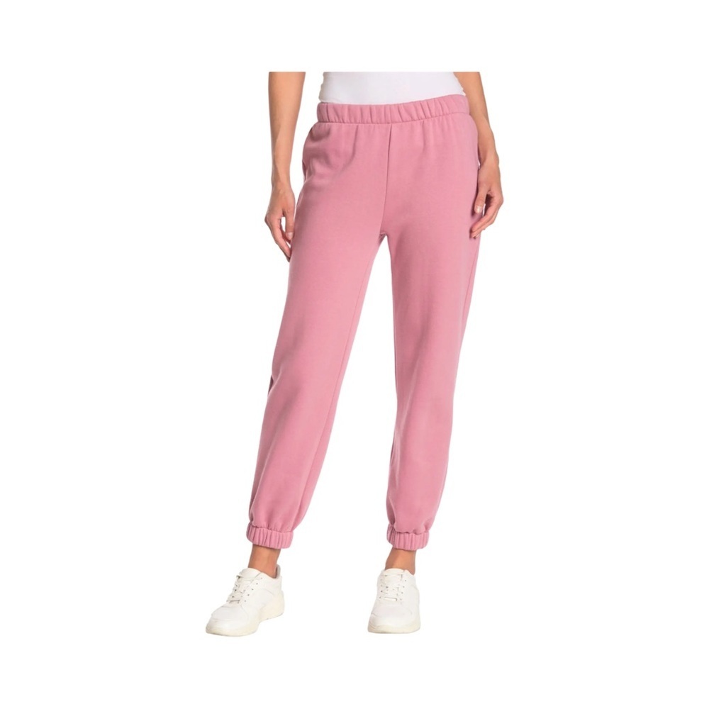 Abound Pink Fleece Athletic Lounge Jogger Sweatpants NWT Size 1X